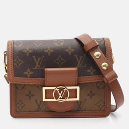 Louis Vuitton: Коричневая сумка 