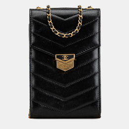 Chanel: Чёрный клатч 