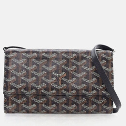 Goyard: Чёрная сумка через плечо 