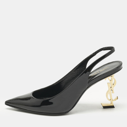 Saint Laurent Paris: Чёрные туфли  Opyum