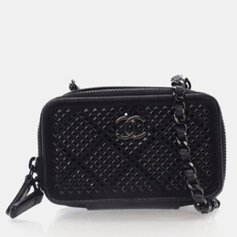 Chanel: Чёрный клатч 