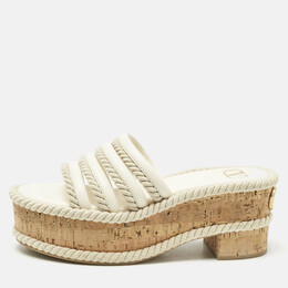 Valentino: Белые сабо 