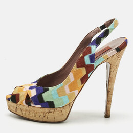Missoni: Многоцветные сандалии 