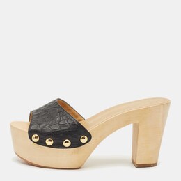 Giuseppe Zanotti: Чёрные сабо 