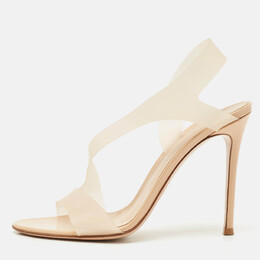 Gianvito Rossi: Бежевые сандалии  Metropolis