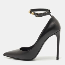Balenciaga: Чёрные туфли 