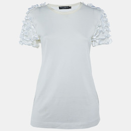 Dolce & Gabbana: Белая футболка  T