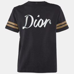 Dior: Чёрная футболка 