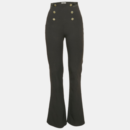 Elisabetta Franchi: Чёрные брюки 