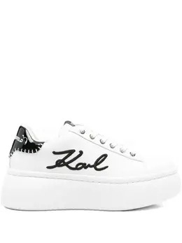 Karl Lagerfeld: Белые кроссовки 