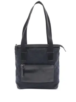Gucci Pre-Owned: Чёрная сумка-шоппер 
