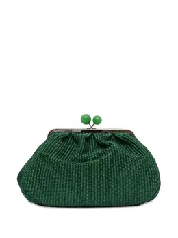 Weekend Max Mara: Зелёный клатч 
