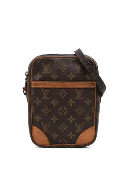Louis Vuitton Pre-Owned: Коричневая сумка через плечо 