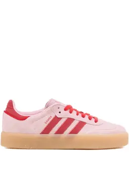 adidas: Розовые кроссовки  Samba