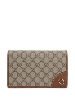 Gucci: Бежевая сумка  GG
