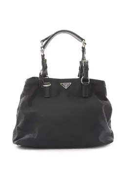 Prada Pre-Owned: Чёрная сумка-шоппер 
