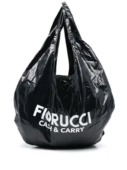 Fiorucci: Сумка с принтом 