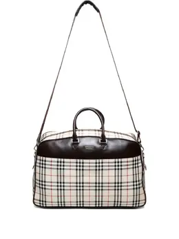 Burberry Pre-Owned: Бежевая сумка-шоппер 