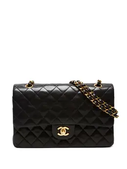 CHANEL Pre-Owned: Чёрная сумка 