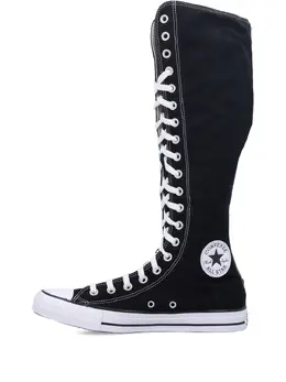 Converse: Чёрные кроссовки 