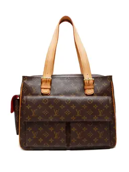 Louis Vuitton Pre-Owned: Коричневая сумка 
