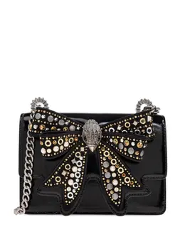 Kurt Geiger London: Чёрная сумка через плечо 