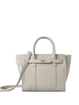 Mulberry: Белая сумка-шоппер  Bayswater
