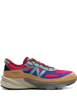 New Balance: Розовые кроссовки 