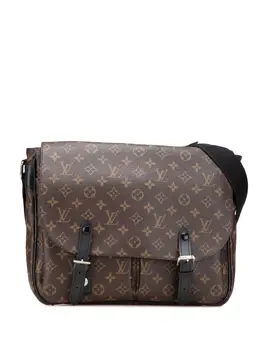 Louis Vuitton Pre-Owned: Чёрная сумка через плечо 