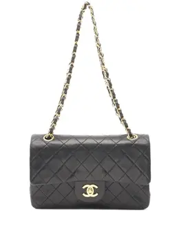 CHANEL Pre-Owned: Чёрная сумка 