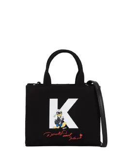 Karl Lagerfeld: Чёрная сумка-шоппер 
