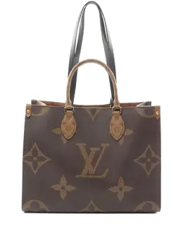Louis Vuitton Pre-Owned: Коричневая сумка 