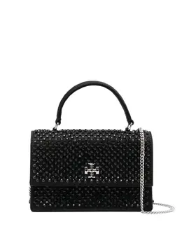 Tory Burch: Чёрная сумка  Kira