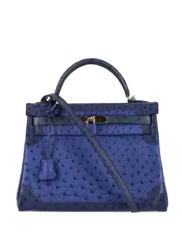 Hermès Pre-Owned: Голубая сумка-шоппер 