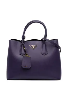 Prada Pre-Owned: Фиолетовая сумка 