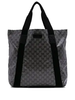 Gucci Pre-Owned: Серая сумка-шоппер 