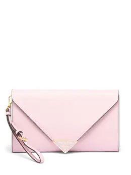 Prada: Светлый клатч 
