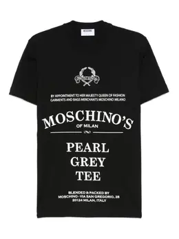 Moschino: Футболка с принтом 