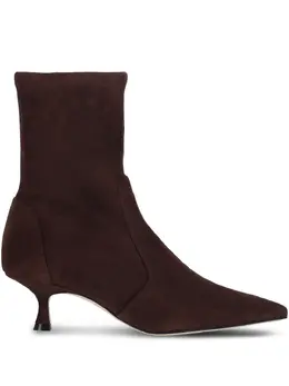 Stuart Weitzman: Коричневые ботинки 