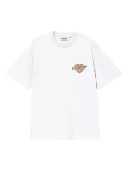 Carhartt WIP: Белая футболка 