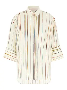 Paul Smith: Рубашка  Signature Stripe в полоску