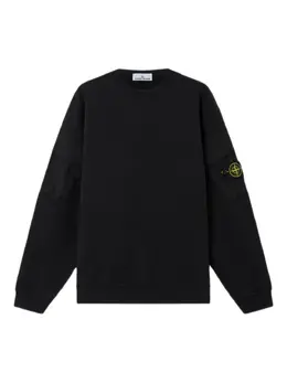 Stone Island: Чёрный свитшот  Compass