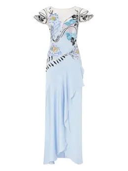 Temperley London: Платье с оборками 
