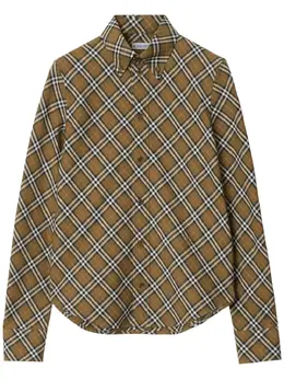 Burberry: Хлопковая рубашка 