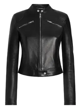 Dolce & Gabbana: Кожаная куртка  Biker