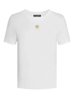 Dolce & Gabbana: Белая футболка  T
