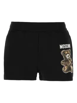 Moschino: Шорты  Teddy с принтом