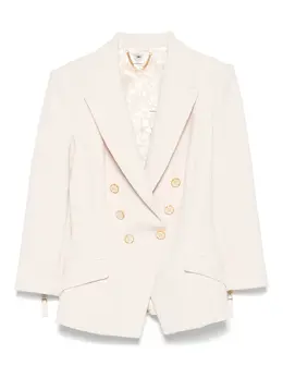 Elisabetta Franchi: Двубортный жакет 