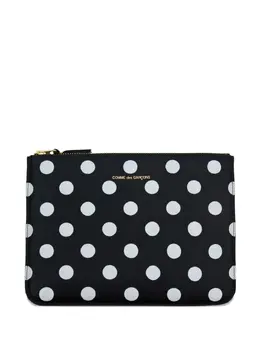 Comme Des Garçons Wallet: Кошелёк в горошек 