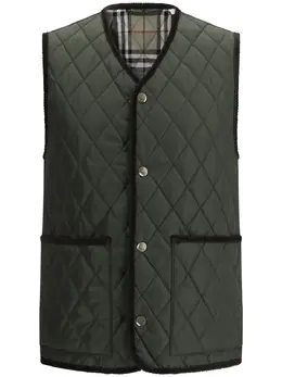 Burberry: Стёганый жилет 